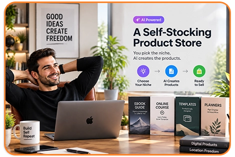 A SELF-STOCKING PRODUCT STORE