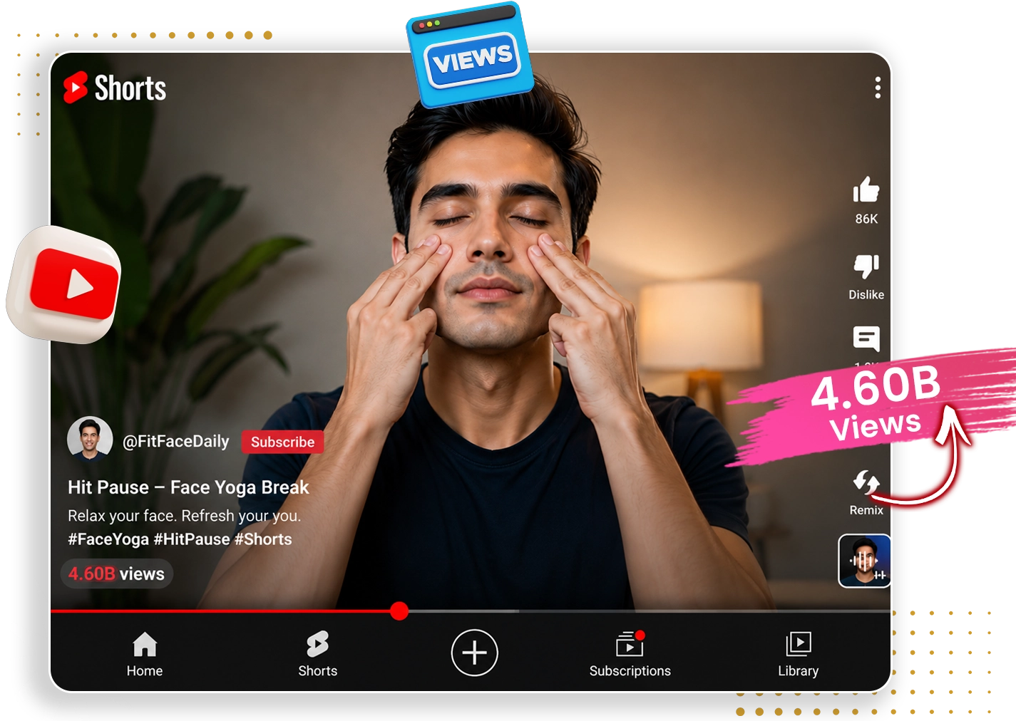 Hit Pause Face Yoga Break
