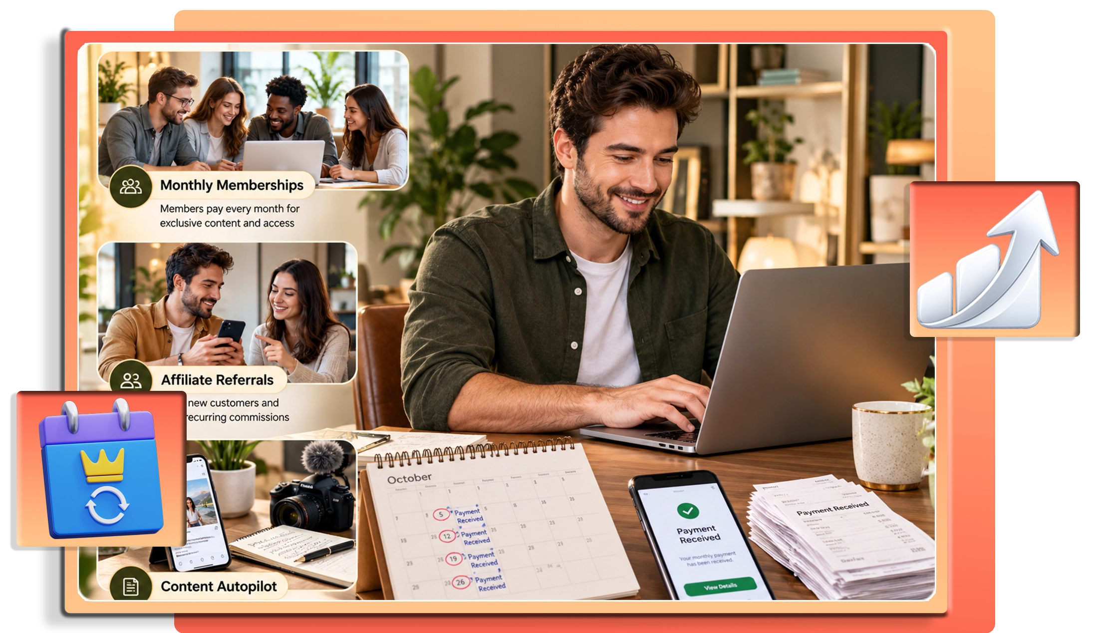 Get Paid Every Month with Whop Engine