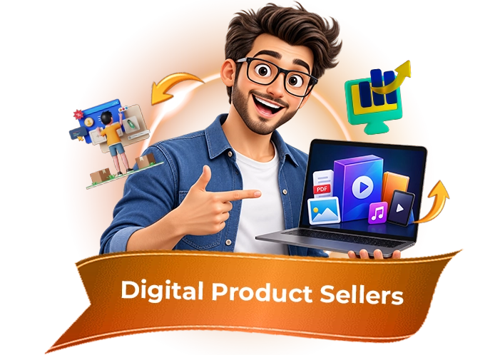 Digital product sellers