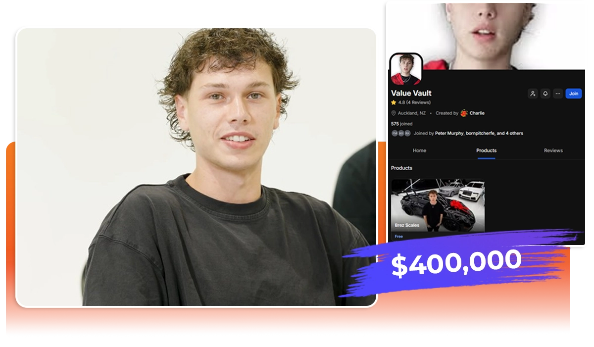 Brez Scales Whop case study